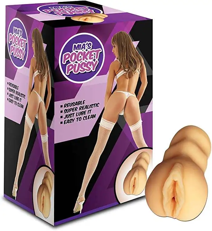 6 Inches Mia’s Super Realistic Pocket Pussy