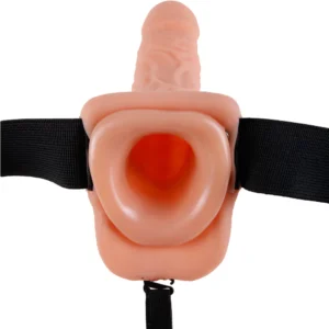Love Me Hollow Strap On Dildo With Vibration 3