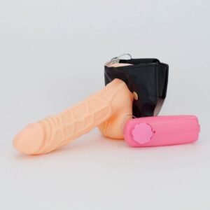 Love Me Hollow Strap On Dildo With Vibration 3