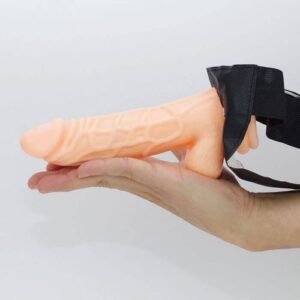 Love Me Hollow Strap On Dildo With Vibration 7