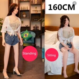 Realistic Love Dolls 155cm Rubber Woman Sit & Stand Inflatable Sex Doll For Men 3
