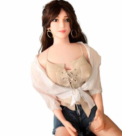 Realistic Love Dolls 155cm Rubber Woman Sit & Stand Inflatable Sex Doll For Men