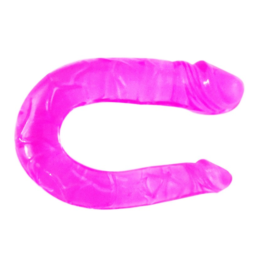 Double Dong-Cool Jelly Dildo
